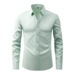 Solid Color C320 Four-Way Stretch Long-Sleeve Shirt