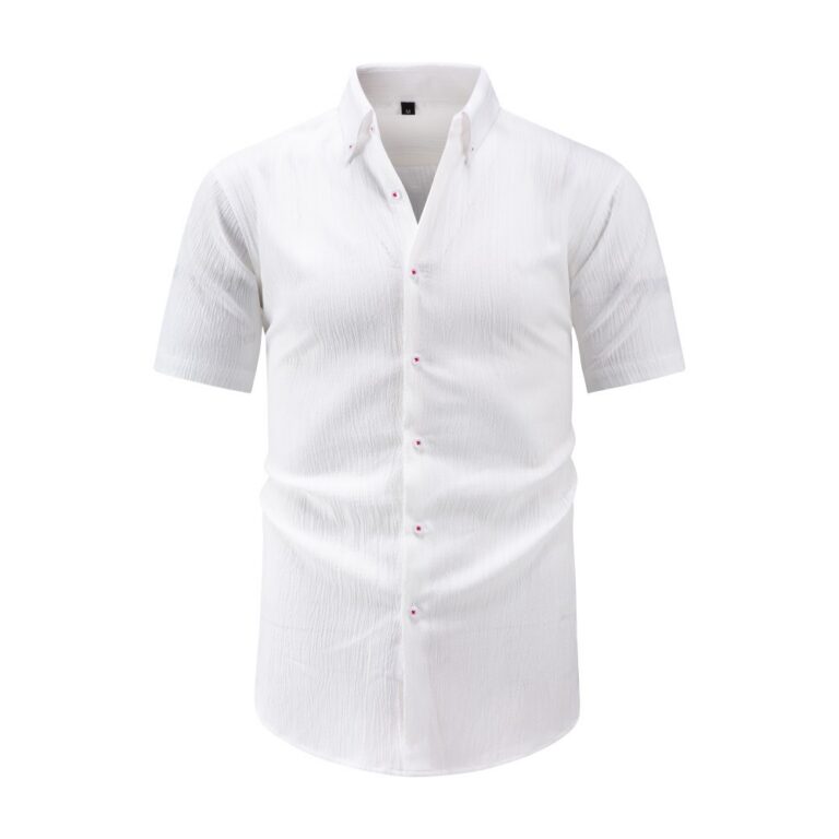Solid Color HLZ "Hai Lang Zong" Long-Sleeve Shirt
