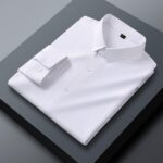Solid Color C2508 Seamless, High-Stretch Long-Sleeve Shirt