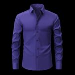 Solid Color C320 Four-Way Stretch Long-Sleeve Shirt