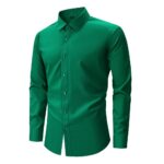 Solid Color C320 Four-Way Stretch Long-Sleeve Shirt
