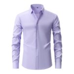 Solid Color C320 Four-Way Stretch Long-Sleeve Shirt