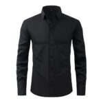 Solid Color C320 Four-Way Stretch Long-Sleeve Shirt