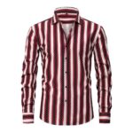 Plaid CC — 4-Way Stretch Digital Print Long-Sleeve Shirt (AJ/BJ/CJ)