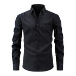 Solid Color HLZ "Hai Lang Zong" Long-Sleeve Shirt