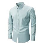 Solid Color C320 Four-Way Stretch Long-Sleeve Shirt