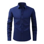 Solid Color C320 Four-Way Stretch Long-Sleeve Shirt